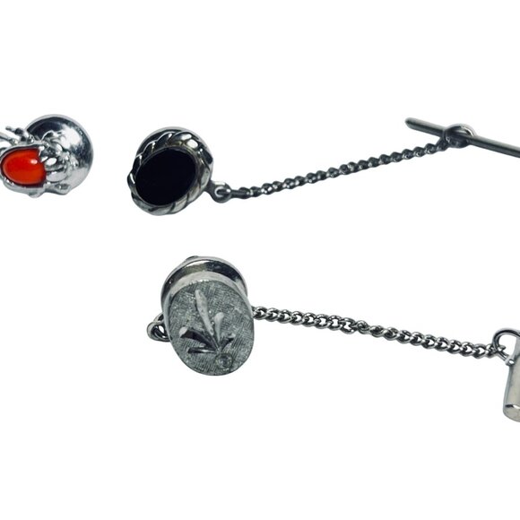 Vintage Lot Of 5 Tie Tacks (6048) - Picture 4 of 5